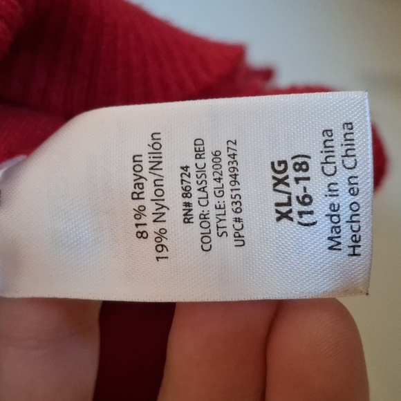 George Women's Vibrant Red Cardigan - Picture 3 of 6